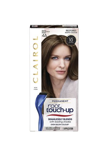 Clairol Root Touch-Up Permanent Hair Dye Long-lasting Intensifying Colour with Full Coverage 30ml (Various Shades) - 4A Dark Ash Brown