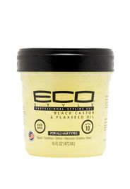 EcoStyle Black Castor & Flaxseed Oil Styling Gel 473ml