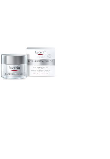 Eucerin® Anti-Age Hyaluron-Filler crema giorno per pelli secche SPF 15 + protezione dai raggi UVA (50 ml)