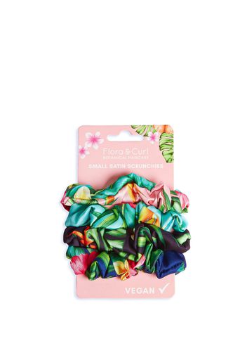 Flora & Curl Small Satin Scrunchies