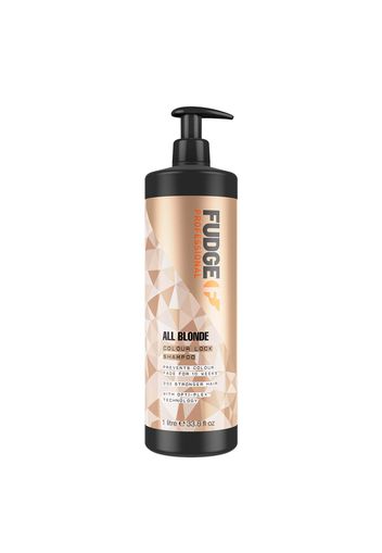 Fudge Professional All Blonde Colour Lock Shampoo 1L