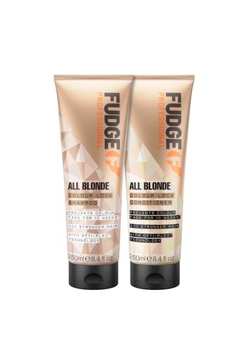 Fudge Professional All Blonde Colour Lock Shampoo and Conditioner Bundle 250ml