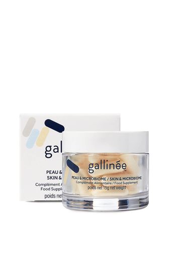 Gallinée Skin and Microbiome Food Supplement: A Month of Pre, Pro and Postbiotics (30 Caps) 15g