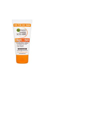 Garnier Ambre Solaire Ultra-Hydrating Sun Cream SPF 50+ 50ml Travel Size