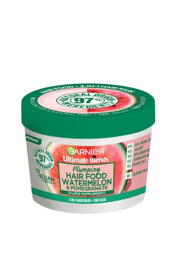 Garnier Ultimate Blends Plumping Hair Food Watermelon 3-in-1 Mask Treatment 390ml