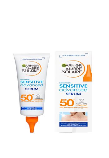 Garnier Ambre Solaire SPF 50+ Sensitive Advanced Face and Body Serum 125ml