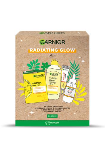 Garnier Radiating Glow Set for Face: Enjoy the Brightening Power of Vitamin C