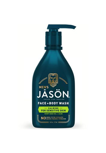 JASON Men's Calming Face and Body Wash 473ml