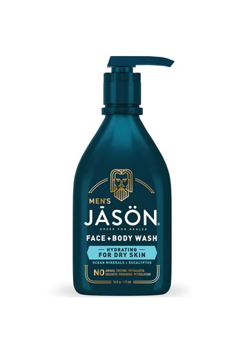 JASON Men's Hydrating Face and Body Wash 473ml