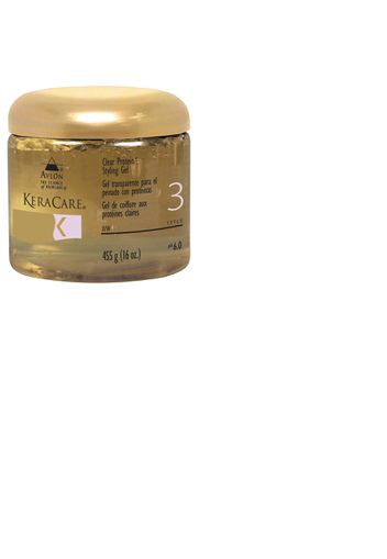 KeraCare Gel Styling alle Proteine (Chiaro) (450g / 16 once)