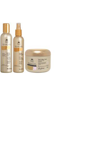 KeraCare Duo Shampoo e Balsamo Districanticon Natural Textures Crema Twist and Define