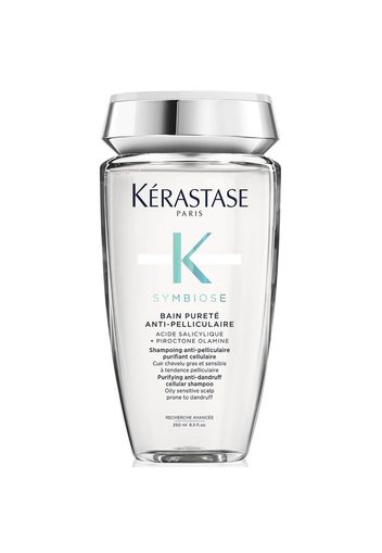 Kérastase Symbiose Moisturising Anti-Dandruff Cellular Shampoo, For Dry Sensitive Scalp, Prone To Dandruff, 250ml