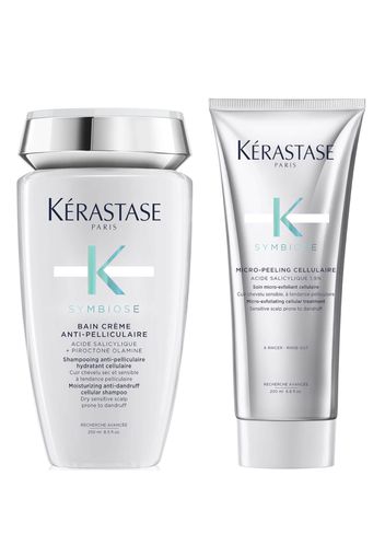 Kérastase Symbiose Anti-Dandruff Exfoliate and Cleanse Duo for Oily Scalps