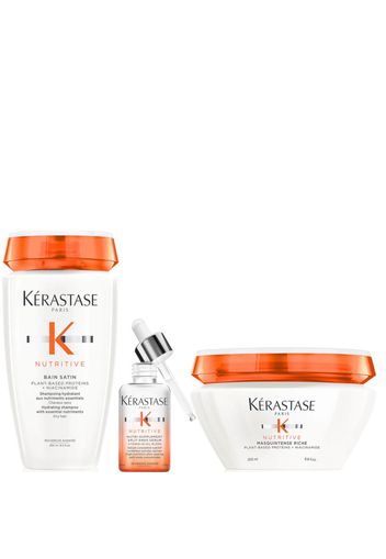 Kérastase Nutritive Root To Tip Hydrating Heroes Nourish and Smooth Bundle for Medium-Thick Very Dry Hair