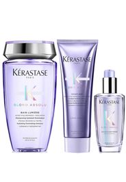 Kérastase Blond Absolu Shampoo, Conditioner and Oil Hair Routine for Lightened or Highlighted Hair