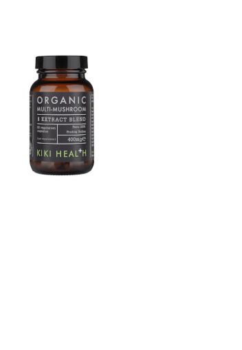 KIKI Health Organic Multi-Mushroom 8 Extract Blend (60 Vegicaps)