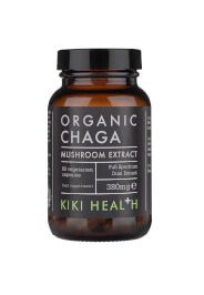 KIKI Health Organic Chaga Extract Mushroom (60 Vegicaps)