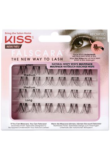 KISS Falscara Eyelash Wisp Multi (Various Options) - 02-Natural Wispy