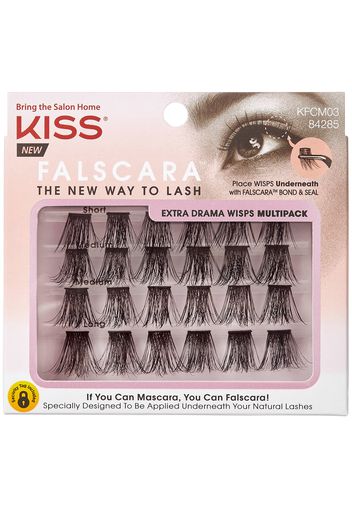 KISS Falscara Eyelash Wisp Multi (Various Options) - 03-Extra Drama
