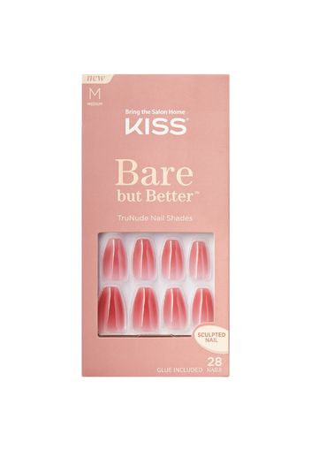 Kiss Bare But Better Nails - Nude Nude