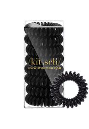 Kitsch Black Hair Coils (8 Piece)