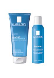 La Roche-Posay Men's Skincare Cleanse + Post Shave Care Duo