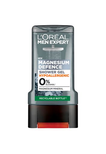 L'Oréal Paris Men Expert Magnesium Defence Hypoallergenic Shower Gel for Sensitive Skin 300ml