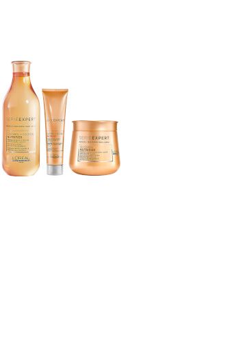 L'Oréal Professionnel Serie Expert Nutrifier trio shampoo, maschera e crema per l'asciugatura