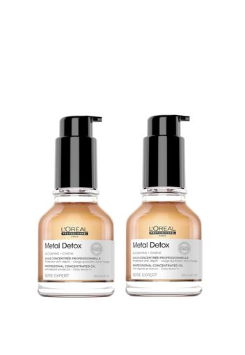 L'Oréal Professionnel Metal Detox Oil Duo Bundle