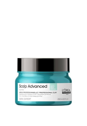 L'Oréal Professionnel Serié Expert Scalp Advanced Anti-Oiliness 2-in-1 Deep Purifier Clay Hair Mask 250ml