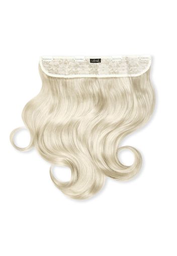 LullaBellz Thick 16 1-Piece Curly Clip in Hair Extensions (Various Colours) - Bleach Blonde