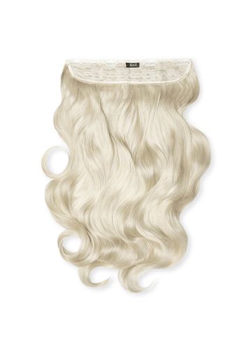 LullaBellz Thick 20 1-Piece Curly Clip in Hair Extensions (Various Colours) - Bleach Blonde