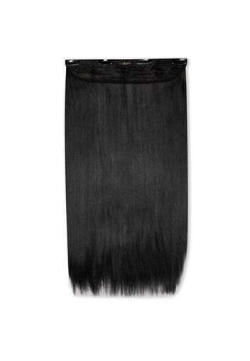 LullaBellz Thick 24 1-Piece Straight Clip in Hair Extensions (Various Colours) - Natural Black