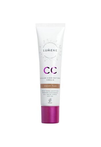 Lumene CC Colour Correcting Cream SPF20 30ml (Various Shades) - Deep Tan