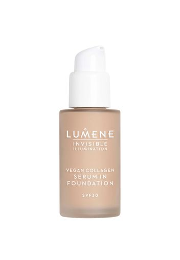 Lumene Invisible Illumination SPF30 Vegan Collagen Serum in Foundation 30ml (Various Shades) - 2