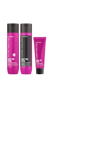 Matrix Keep Me Vivid Shampoo, Conditioner and Velvetiser Trio