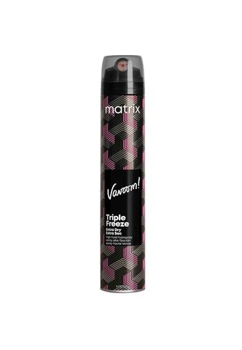 Matrix Vavoom Triple Freeze Extra Dry High Hold Hairspray for Long Lasting Lift 300ml