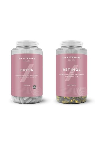 Myvitamins Biotin and Retinol Bundle - 90Compresse