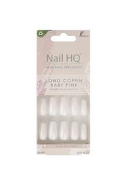 Nail HQ Long Coffin Baby Pink Nails (24 Pieces)
