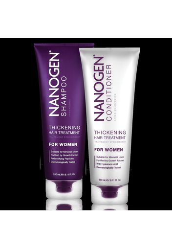 Nanogen Thickening Treatment Shampoo and Conditioner Bundle for Women