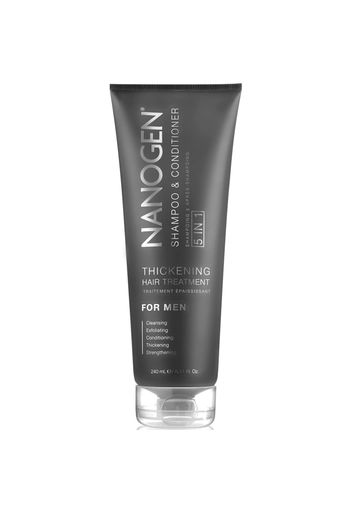 Nanogen 5 in 1 Shampoo and Conditioner for Men 240ml