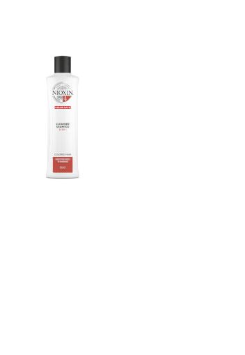 NIOXIN sistema in 3 parti 4 - shampoo detergente per capelli colorati soggetti a diradamento avanzato 300 ml