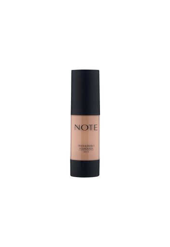 Note Cosmetics Detox and Protect Foundation 35ml (Various Shades) - 111 Warm Beige