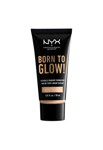 NYX Professional Makeup Born to Glow Naturally Radiant Foundation 30ml (Various Shades) - Light Ivory