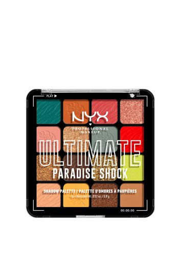 NYX Professional Makeup Ultimate Shadow Vegan 16-Pan Palette - Paradise Shock