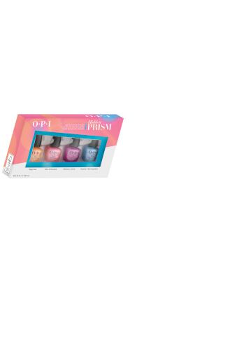 OPI Hidden Prism Limited Edition Nail Polish Gift Set, Mini 4 Pack (3.75ml x 4)