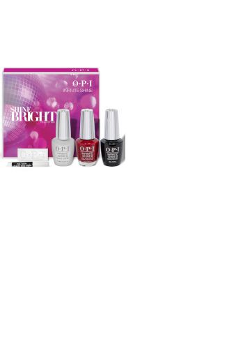 OPI Shine Bright Collection Infinite Shine Gift Set 3 x 15ml