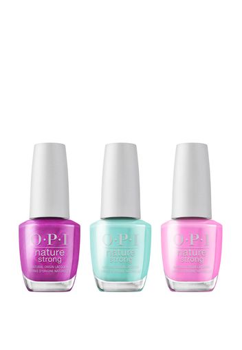 OPI Nature Strong Natural Vegan Nail Polish Trio (Various Colours) - Succulent Garden