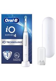 Oral-B iO4 White Electric Toothbrush with Travel Case - Toothbrush