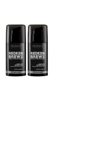 Redken Brews Men's Work Hard duo pasta modellante per uomo